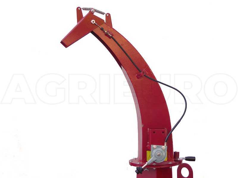 GeoTech Pro WS52R - H&auml;cksler f&uuml;r Traktor - mit hydraulischen Walzen