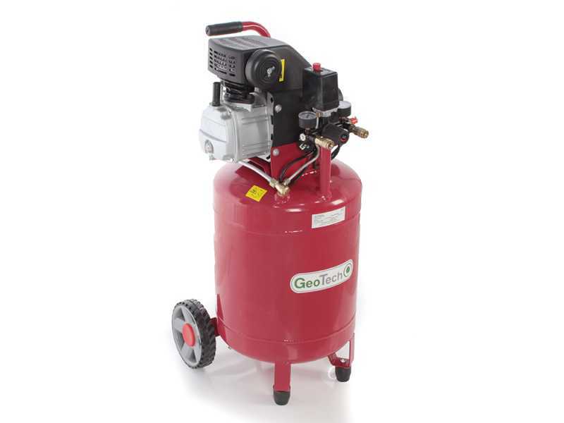 GeoTech AC50V-8-20 - elektrischer Kompressor - Motor 2 PS - 50 Lt vertikal