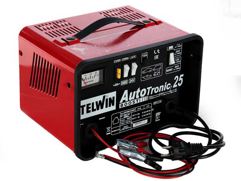 Telwin Autotronic 25 Boost - Akkuladeger&auml;t und Erhaltungsladeger&auml;t - Bleiakkumulatoren 12/24V