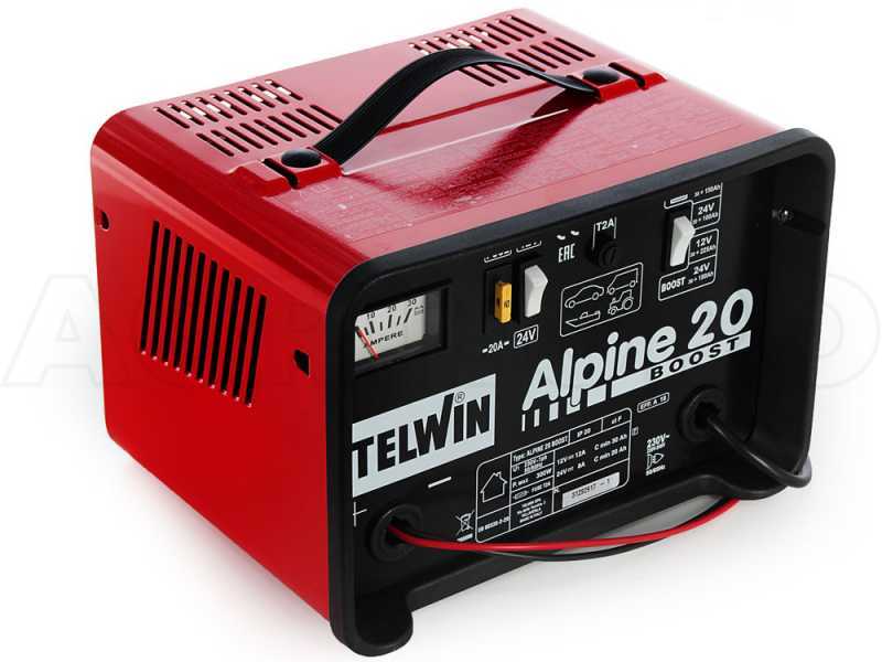 Telwin Alpine 20 Boost - Akkuladeger&auml;t - f&uuml;r Batterien WET mit 12/24 V Spannung - 300 W