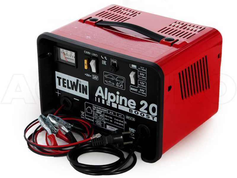 Telwin Alpine 20 Boost - Akkuladeger&auml;t - f&uuml;r Batterien WET mit 12/24 V Spannung - 300 W