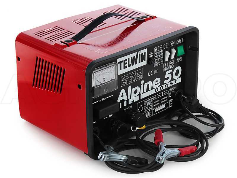 Telwin Alpine 50 Boost - Akkuladeger&auml;t - f&uuml;r Batterien WET mit 12/24 V Spannung - 1000 W