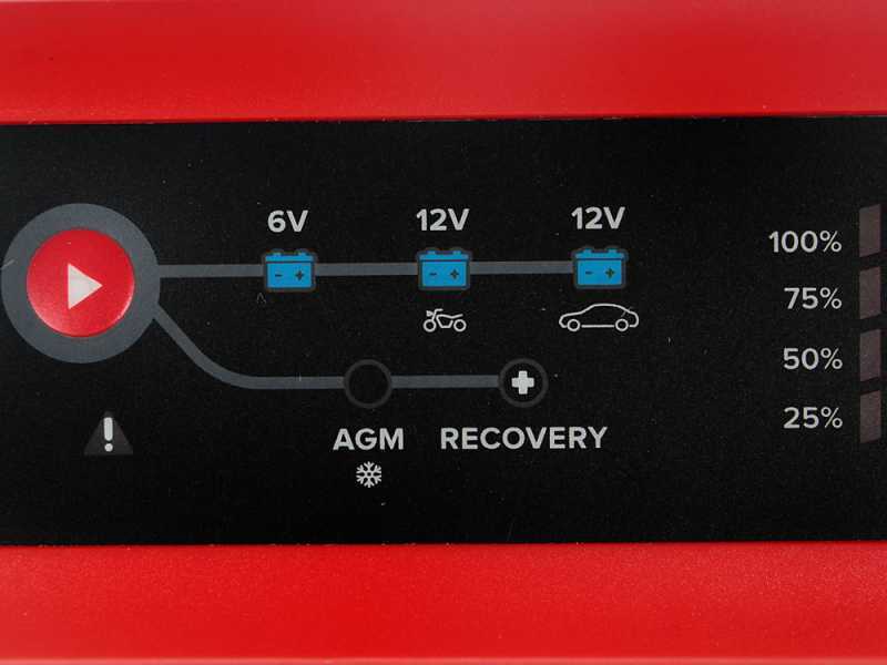 Telwin T-Charge 12 - Ladeger&auml;t/Erhaltungsladeger&auml;t - Batterie f&uuml;r Autos und Motorr&auml;der 6/12V - Batterien AGM