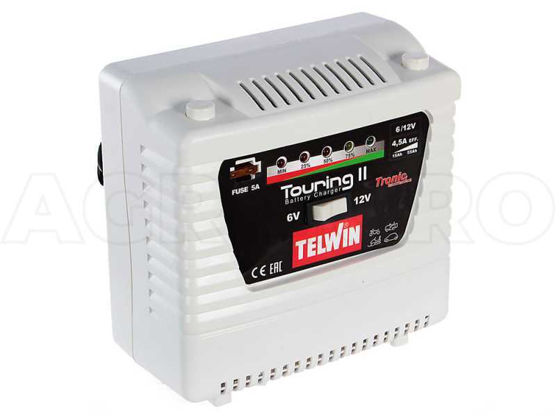 Telwin Touring 11 - Akkuladeger&auml;t - Batterien von 6 bis 12 V - LED-Aufladeanzeige