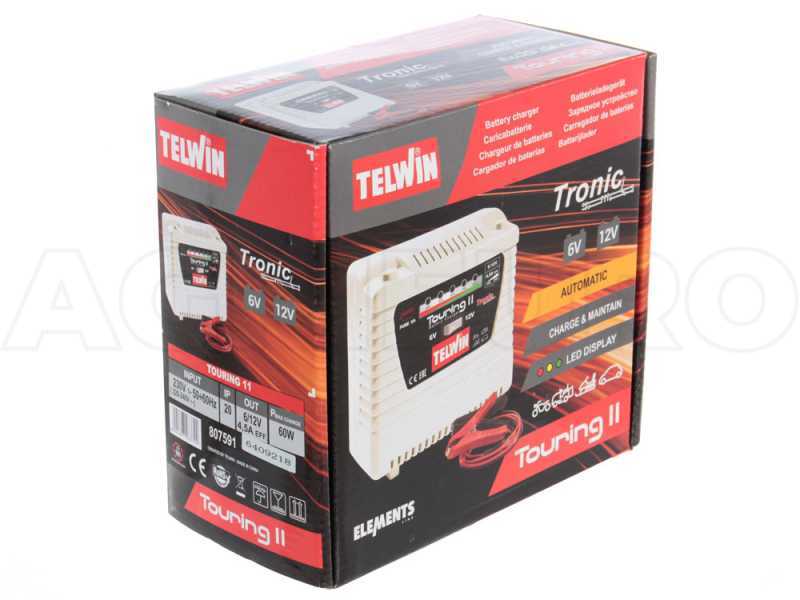 Telwin Touring 11 - Akkuladeger&auml;t - Batterien von 6 bis 12 V - LED-Aufladeanzeige