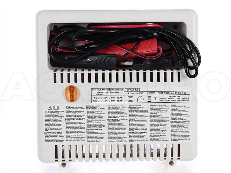 Telwin Touring 11 - Akkuladeger&auml;t - Batterien von 6 bis 12 V - LED-Aufladeanzeige