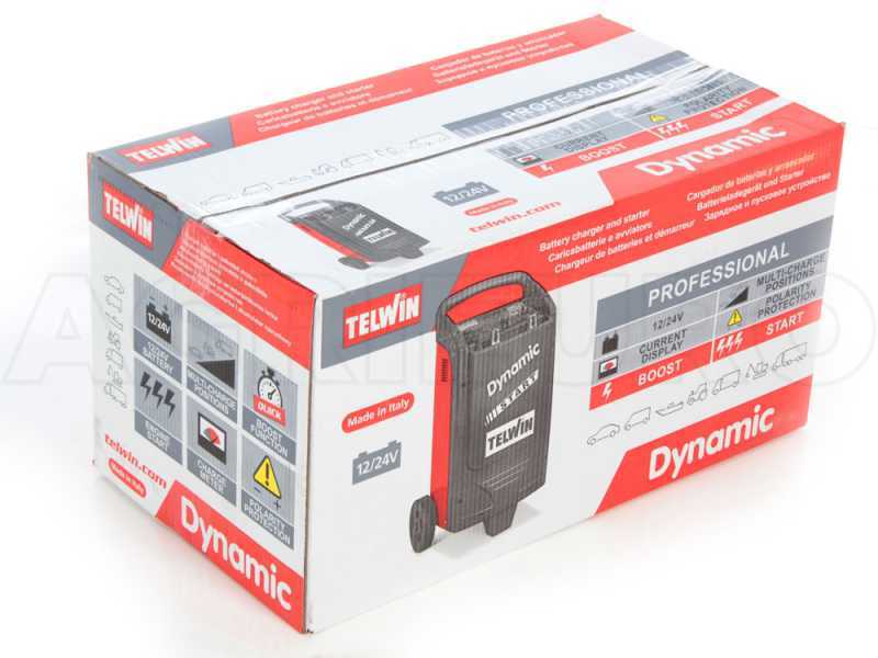 Telwin Dynamic 520 Start - Akkuladeger&auml;t und Starter - Batterien WET/START-STOP 12/24V