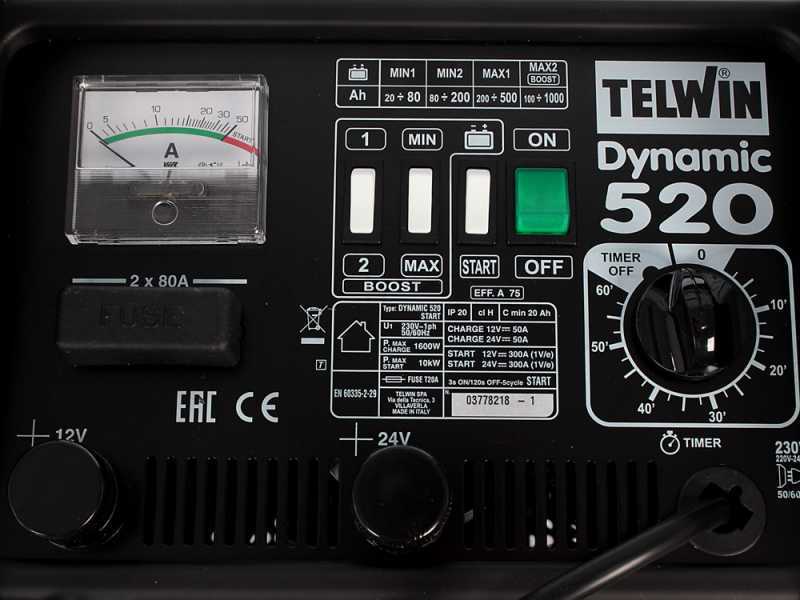 Telwin Dynamic 520 - Ladegerät/Starter im Angebot