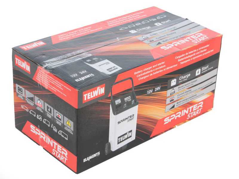 Telwin Sprinter 3000 Start - Batterieladeger&auml;t und Starter - Batterien WET/START-STOP 12/24V