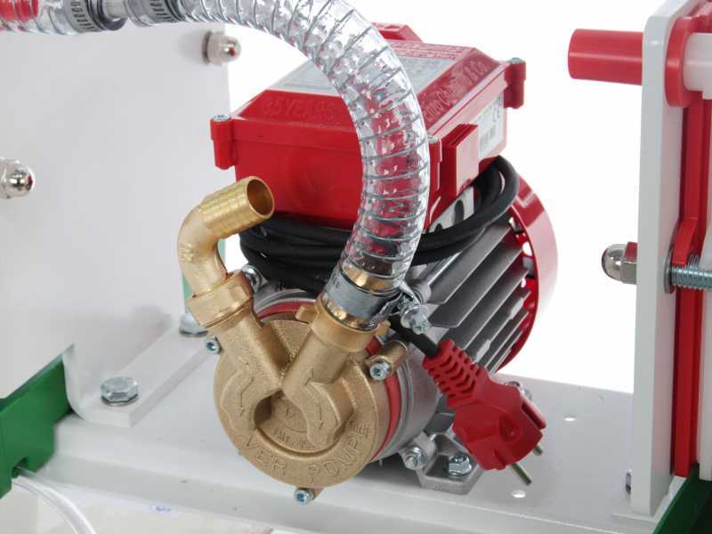 Rover Colombo 36 - Weinfilter mit Wagen - Pumpe aus Bronze