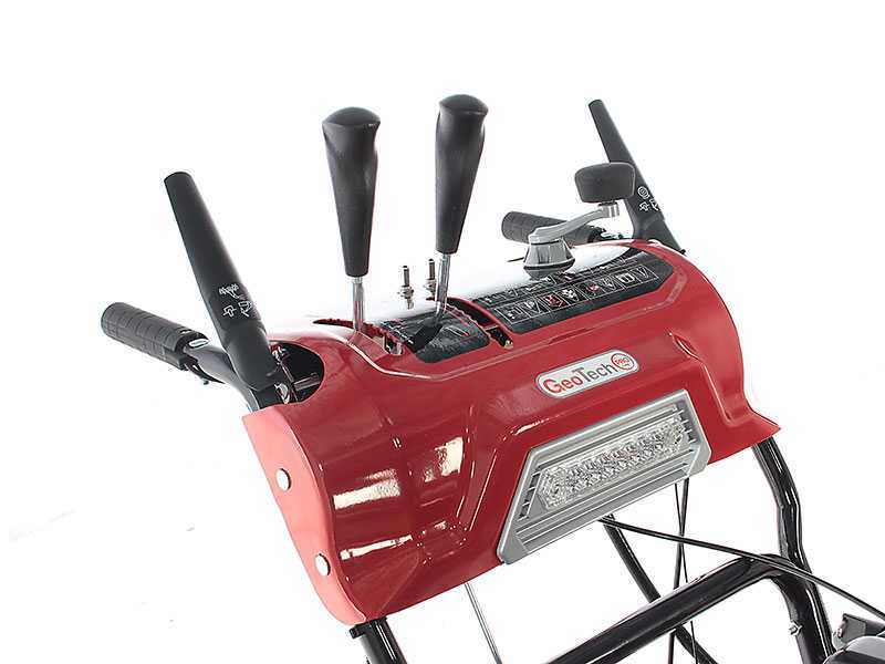 GeoTech Pro STP1587 TEBS - Benzin-Schneefr&auml;se - Raupenantrieb - B&amp;S 2100