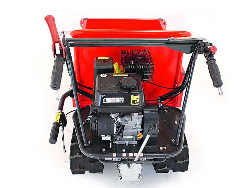 Raupendumper AMA TAG300T mit ausdehnbarer Mulde - Tragf&auml;higkeit 300 Kg