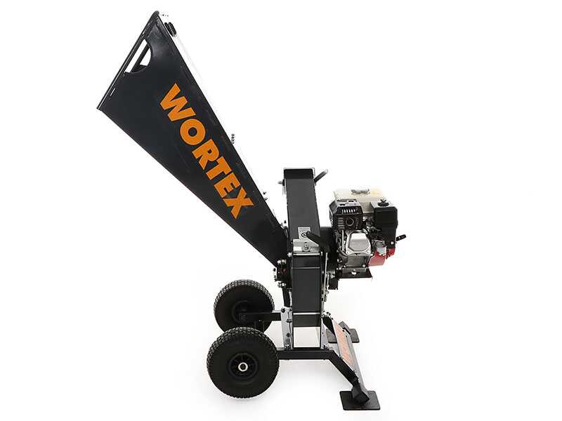 Wortex T200 H - Benzin H&auml;cksler  mit Hondamotor GX 200