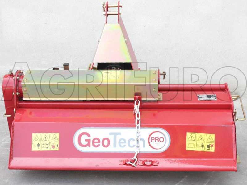 GeoTech Pro LRT-135 - Ackerfr&auml;se f&uuml;r Kleintraktor - mit handgef&uuml;hrter Verschiebung