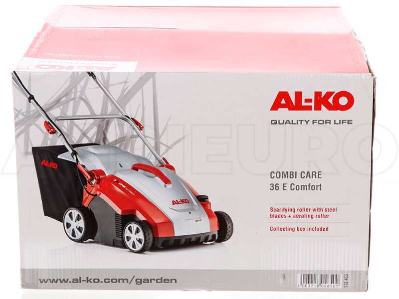 AL-KO Combi Care 36 E - Elektro Vertikutierer 1500 W