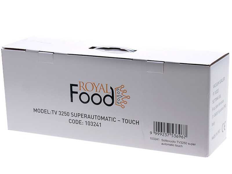 Automatisches Vakuumierger&auml;t Royal Food TV 3250 mit Waage - automatisierte &Ouml;ffnung