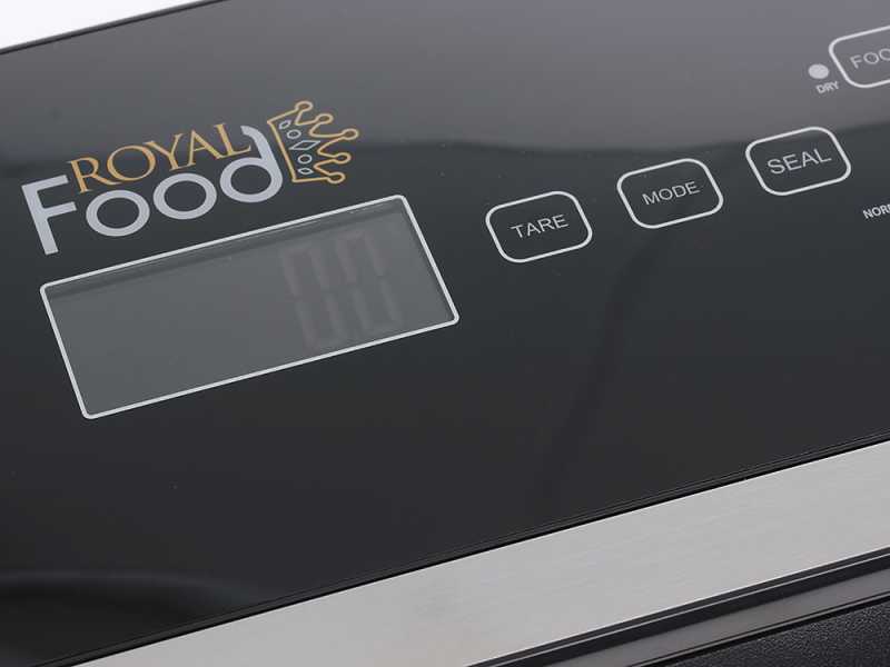 Automatisches Vakuumierger&auml;t Royal Food TV 3250 mit Waage - automatisierte &Ouml;ffnung