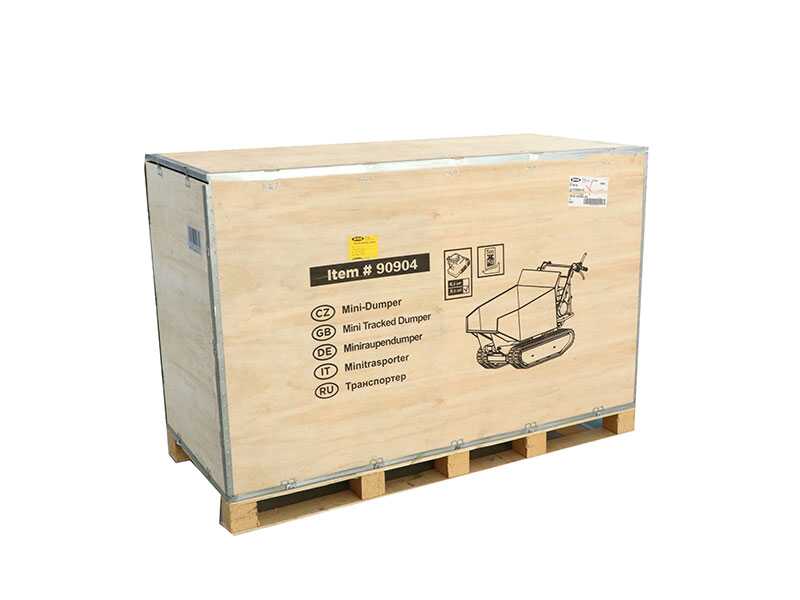 Raupendumper AMA TAG500TD - Hydraulische Kippmulde - Tragf&auml;higkeit 500Kg