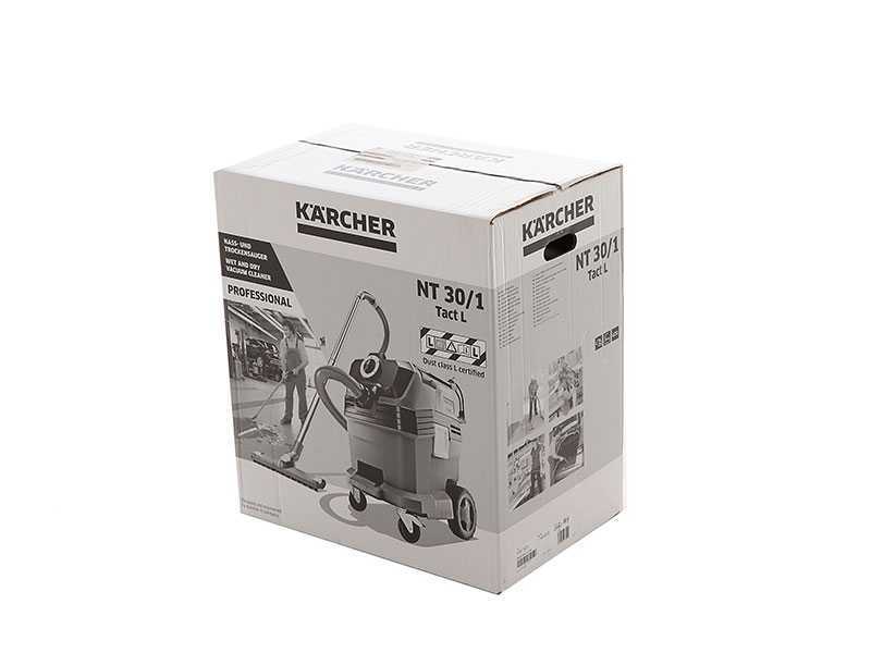 K&auml;rcher Pro NT 30/1 Tact L - Staub- und Fl&uuml;ssigkeitssauger - Beh&auml;lter 30 l, 1200W