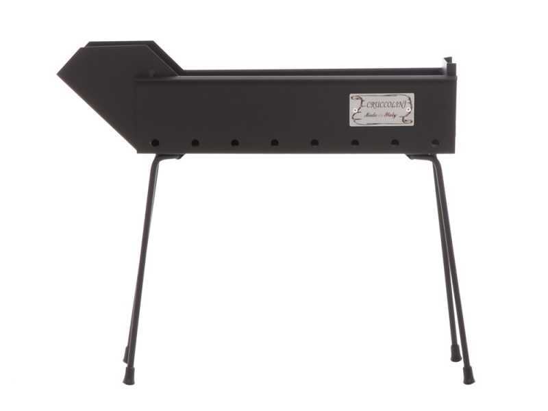 Cruccolini BA12 - Lammspie&szlig;e-Kohlegrill aus Schmiedeeisen 40 cm - Kochfl&auml;che 40 x 11 cm