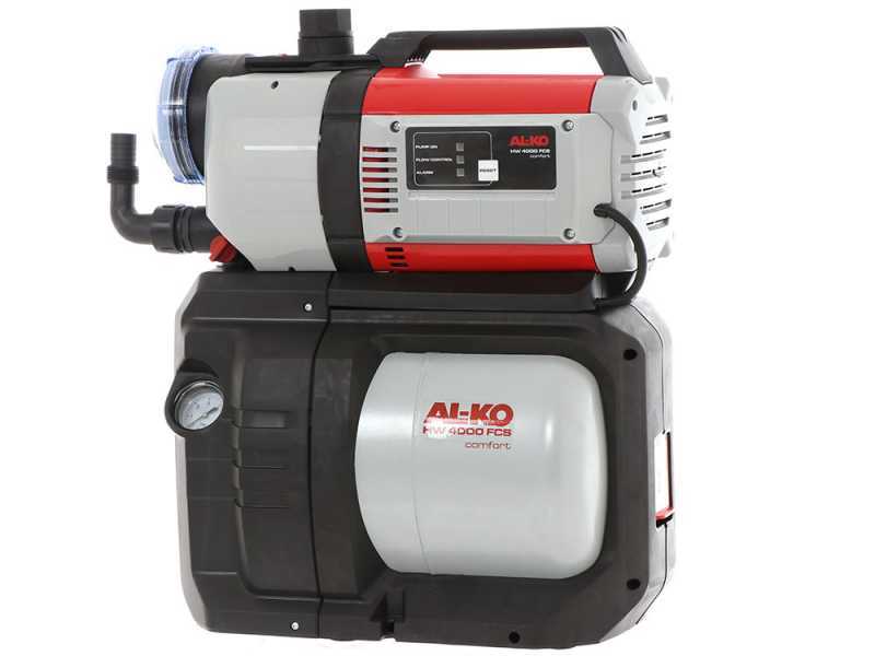 Hauswasserwerk AL-KO HW 4000 FCS Comfort - integrierter Druckmanometer - Filter XXL