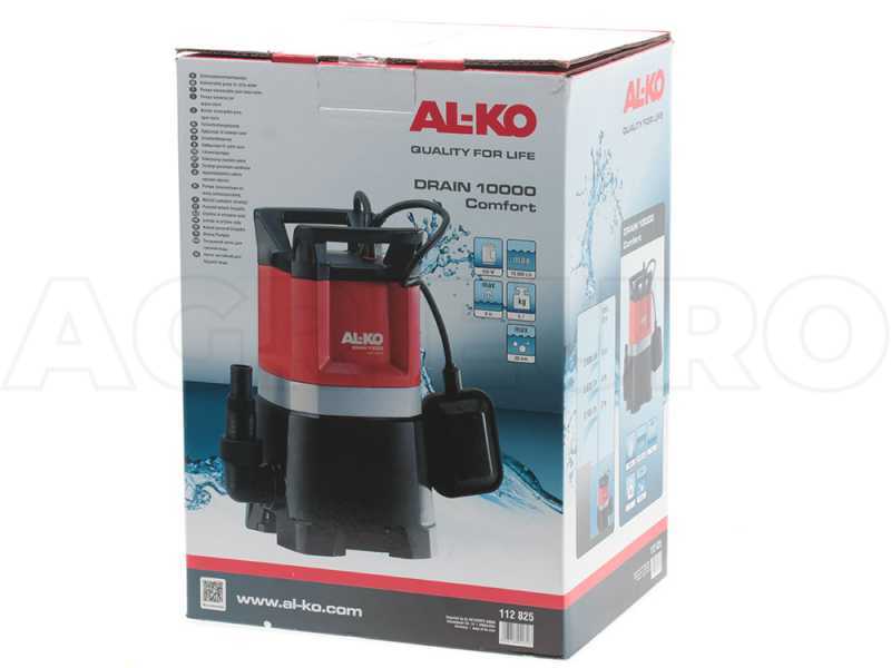 Elektrische Tauchpumpe f&uuml;r Schmutzwasser AL-KO DRAIN 10000 Comfort 650W - Anschluss 38-25