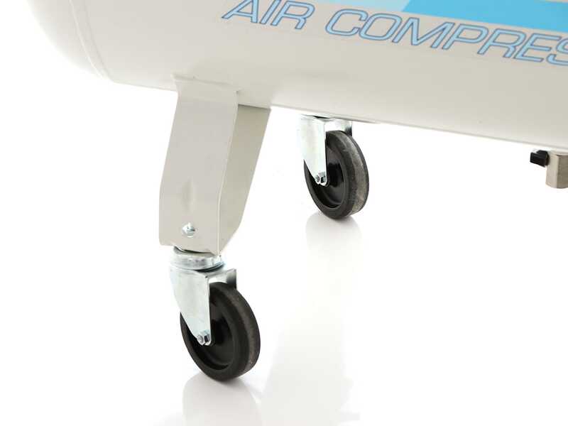 FIAC Silent AB90/360M &ndash; Einphasen-Elektroluftkompressor mit Riemenantrieb &ndash; 3-PS-Motor &ndash; 90 Liter