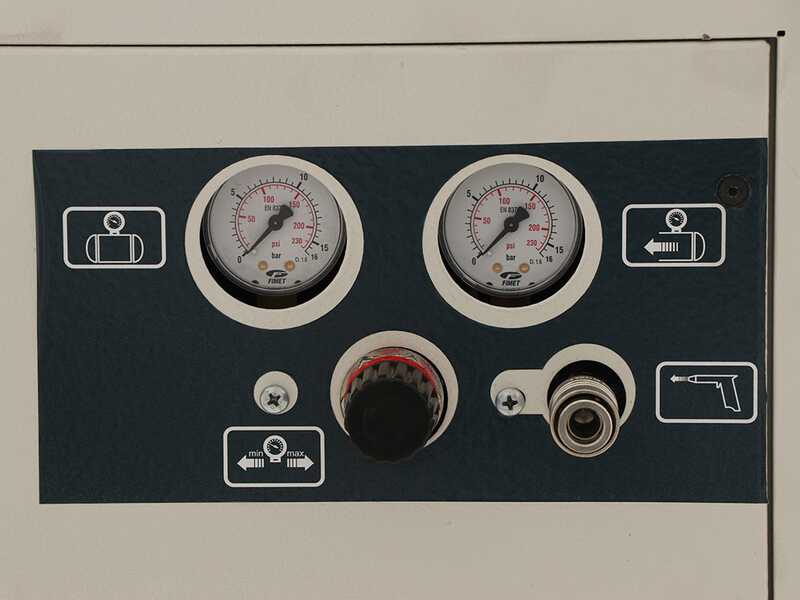 FIAC Silent AB90/360M &ndash; Einphasen-Elektroluftkompressor mit Riemenantrieb &ndash; 3-PS-Motor &ndash; 90 Liter