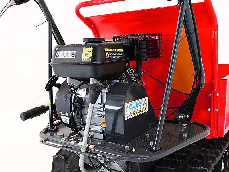 Raupendumper AMA TAG500T mit ausdehnbarer Mulde, Tragf&auml;higkeit 500 Kg
