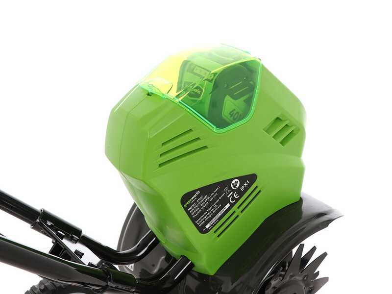 Akku-Motorhacke Greenworks G40TL 40 V mit Akku 4Ah