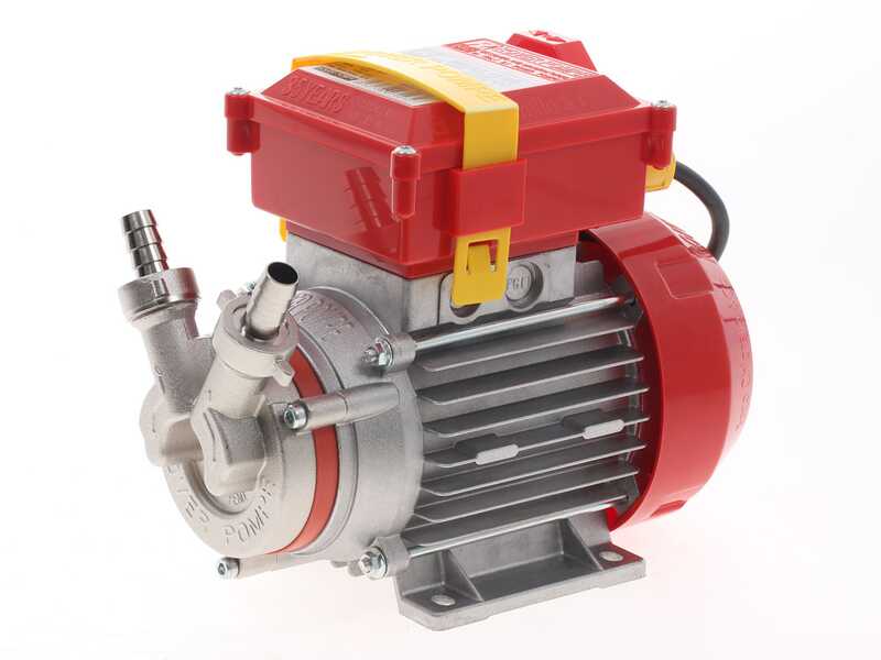 Rover Novax 14-OIL &ndash; Elektrische Umf&uuml;llpumpe f&uuml;r &Ouml;l aus oxidationsbest&auml;ndiger Legierung &ndash; 230 V