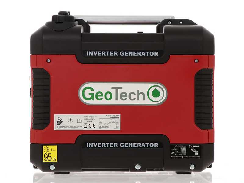 GeoTech SQL2000i - Leiser Inverter-Stromerzeuger 2 kW - Dauerleistung 1.7 kW einphasig