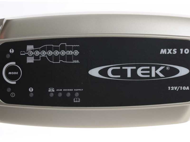 CTEK MXS 10 - Akkuladeger&auml;t 12 V - 8 Phasen, automatisch - Werkst&auml;tte, Caravans, Boote, Autos