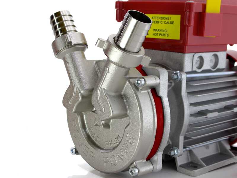 Rover Novax 25-OIL &ndash; Elektrische Umf&uuml;llpumpe f&uuml;r &Ouml;l aus oxidationsbest&auml;ndigem Metall &ndash; 230 V