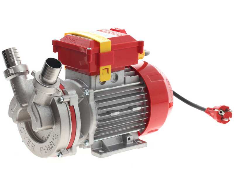 Rover Novax 30-OIL &ndash; Elektrische Umf&uuml;llpumpe f&uuml;r &Ouml;l aus oxidationsbest&auml;ndiger Legierung &ndash; 230 V