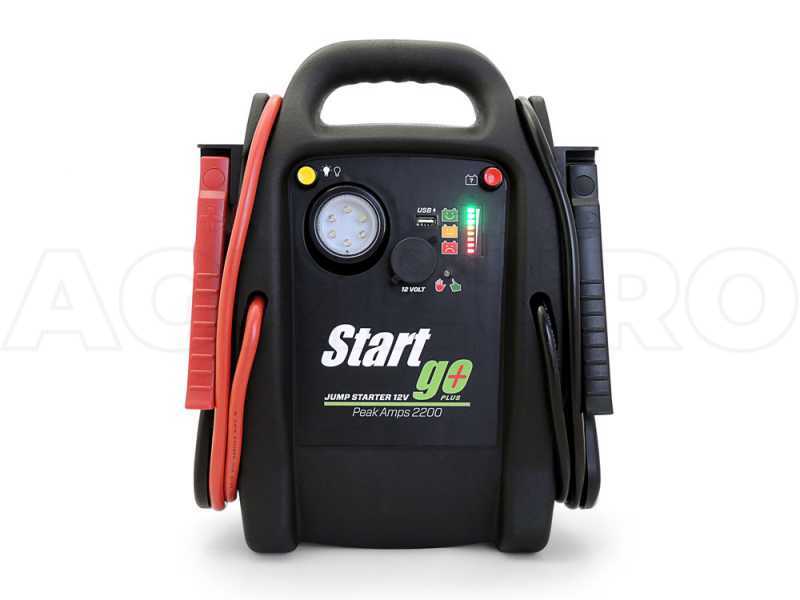 Intec Start Go Plus - Starter - tragbar mit Batterie - Anlassstrom 2200A