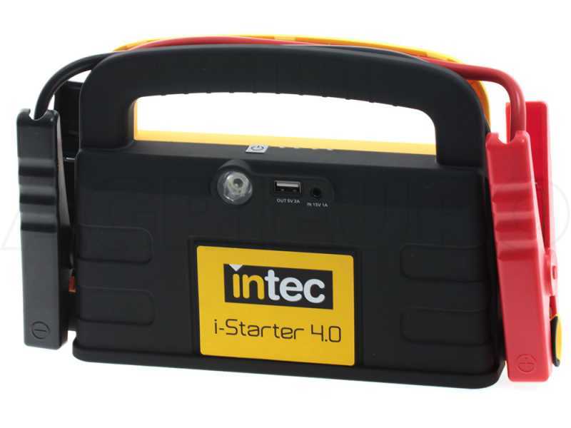 Intec i-Starter 4.0 - Notfallstarter Akkuladeger&auml;t - Stromversorgung 12 V