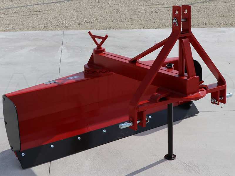 Planierschild f&uuml;r Traktor AgriEuro LLM160 - Mittelschwere Reihe - drehbare Anlaufscheibe und Schaufel