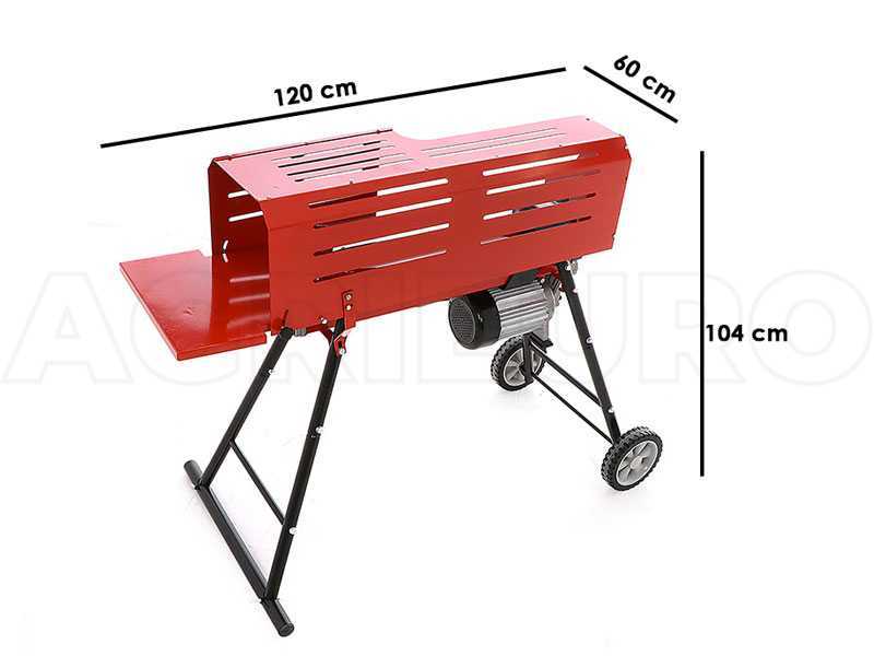 GeoTech LS7 HEL EVO - Liegender Holzspalter 2in1 mit Elektromotor - Spaltkraft 7 t