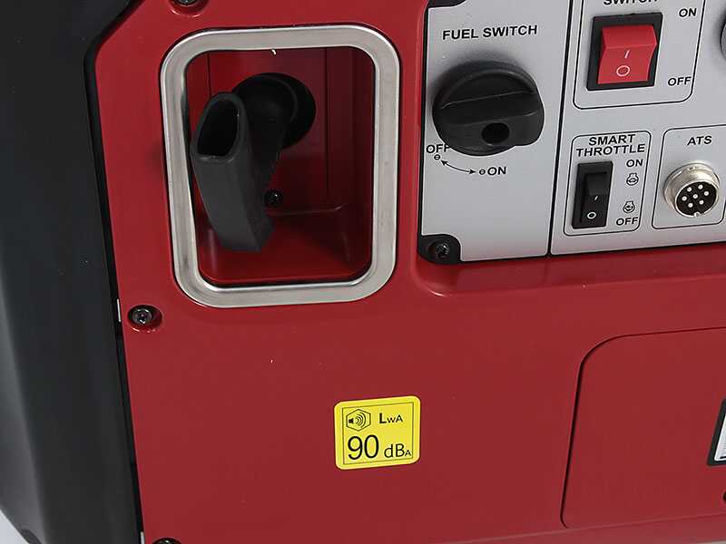 GeoTech PTGA 5000i - Leiser Inverter-Stromerzeuger 4 kW - Dauerleistung 3.5 kW - 230V + ATS