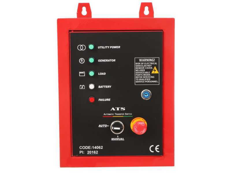 GeoTech PTGA 5000i - Leiser Inverter-Stromerzeuger 4 kW - Dauerleistung 3.5 kW - 230V + ATS