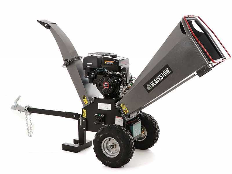 BlackStone BC 1500 LE - Profi  H&auml;cksler - 15 PS Loncin Benzinmotor