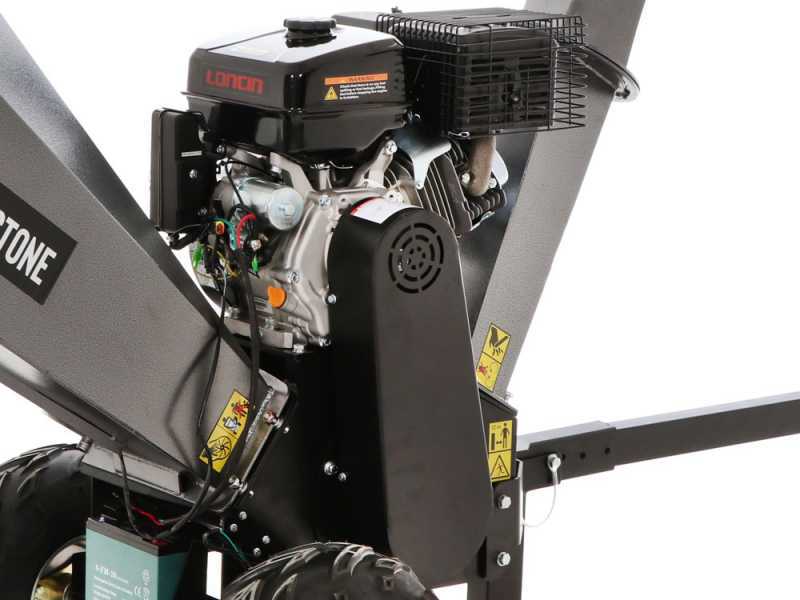 Profi Blackstone BC 1500 LE Profi H&auml;cksler Schredder - 15 PS Loncin Benzinmotor