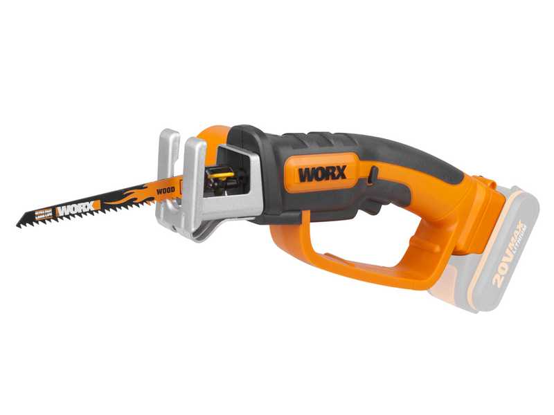 Hands&auml;ge mit Akku Worx WG894E.9 - 3 mitgelieferte Klingen - SOLO - OHNE AKKU UND LADEGER&Auml;T