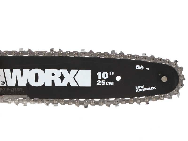 Akku Kettens&auml;ge WORX WG322E.9 20V 2 Ah - Elektro Kettens&auml;ge - SOLO - OHNE AKKU UND LADEGER&Auml;T