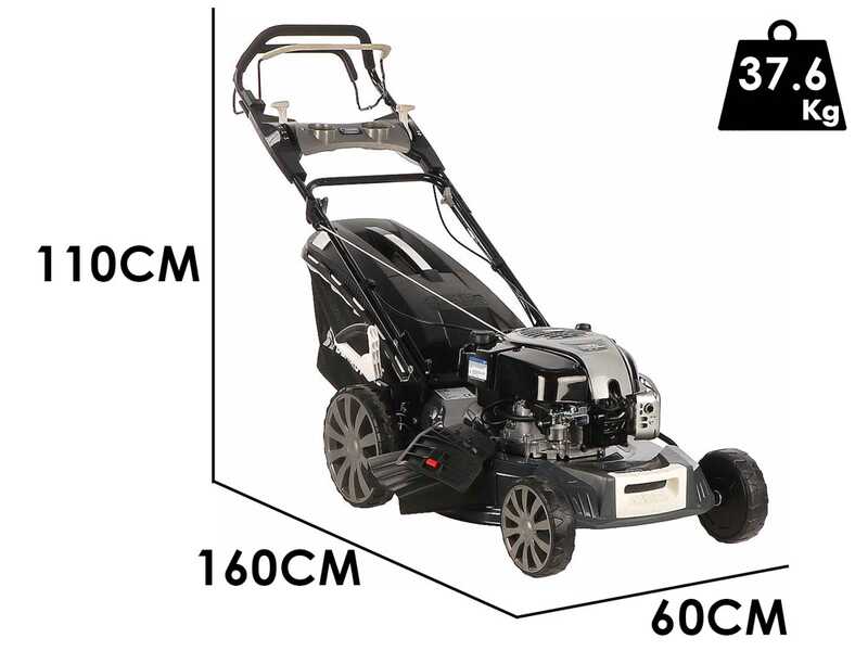 Blackstone SP530 B&amp;S Deluxe - Benzinrasenm&auml;her mit Antrieb - Motor Briggs&amp;Stratton 750PXI