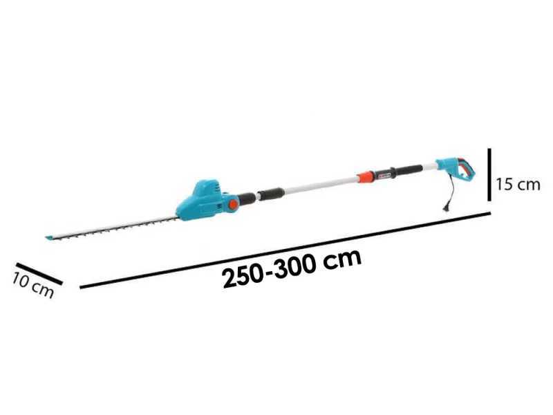 Elektro Teleskop-Heckenschere Gardena THS 500/48, Klinge 48 cm, max. Leistung 500W