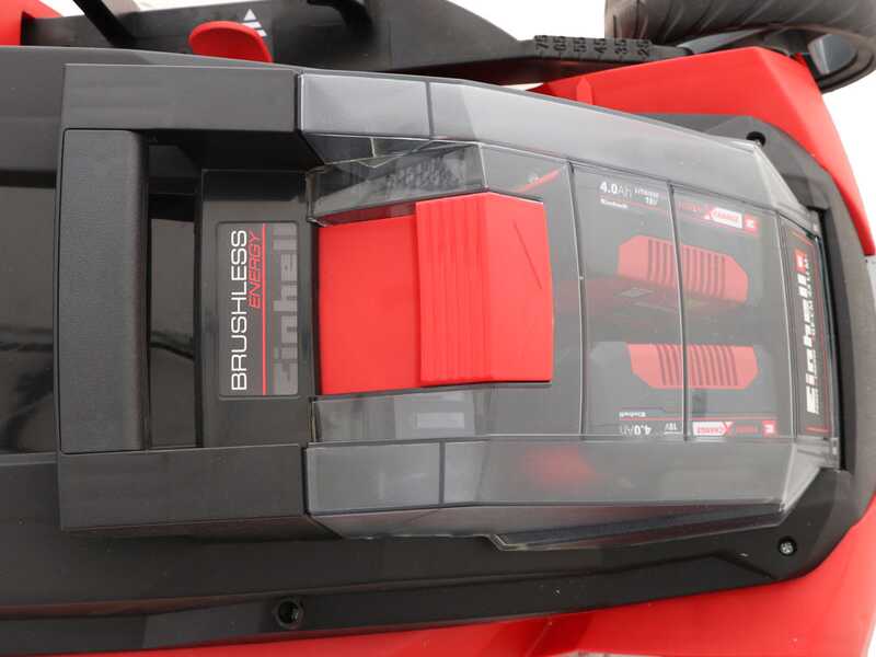 Akku Rasenm&auml;her Einhell GE-CM 43 Li - 2x Batterien 18V/4Ah - max. Schnittbreite 43 cm