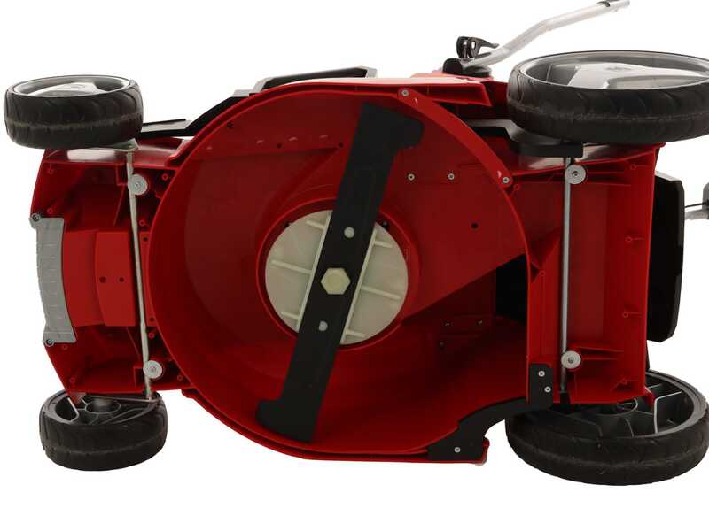 Akku Rasenm&auml;her Einhell GE-CM 43 Li - 2x Batterien 18V/4Ah - max. Schnittbreite 43 cm