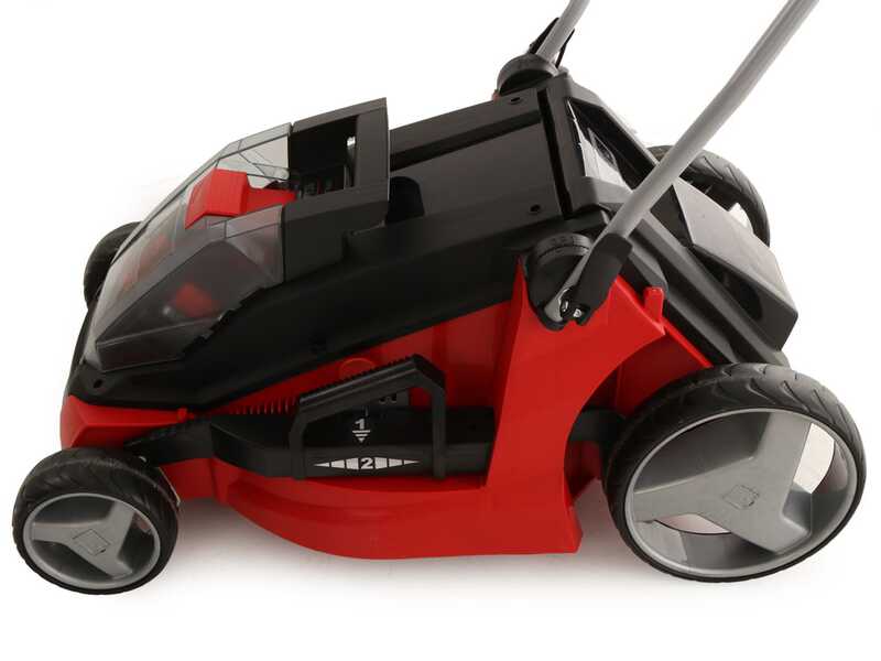 Akku Rasenm&auml;her Einhell GE-CM 43 Li - 2x Batterien 18V/4Ah - max. Schnittbreite 43 cm